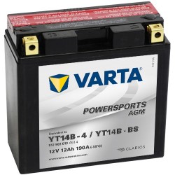 Varta Funstart AGM YT14B-BS 12 Ah 130 CCA VARTA