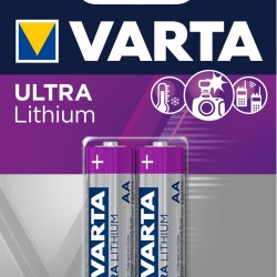 VARTA AA x2 Pile lithium 1,5V VARTA