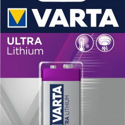 VARTA 9V x1 Pile lithium 1200mAh VARTA