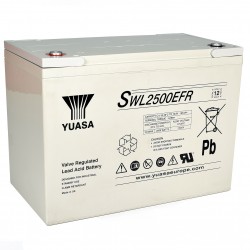 YUASA Plomb Etanche GAMME SWL - Applications décharges rapides 12V 92,4Ah FLAMM YUASA